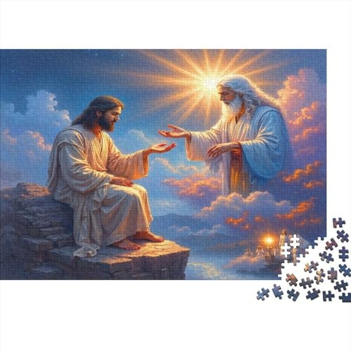 Heilige Religion Papier Puzzle 1000 Teile Für Erwachsene Pädagogisch Heilige Religion Puzzle Wanddekoration Geschenk 38x26cm/1000pcs