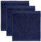möve Superwuschel Seiftuch 30 x 30 cm aus 100% Baumwolle, deep sea 3er Set