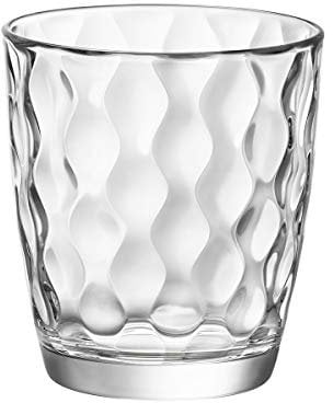 Bormioli Rocco Set mit 3 Bechern 29,5 cl Silk Acqua, transparent, Glas