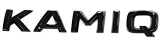 Skoda 658853687E041 Kamiq Schriftzug schwarz Heckklappe Emblem Buchstaben Blackline Logo Aufkleber