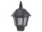 GRUNDIG Wandleuchte - Solar - 31 LEDs - Brenndauer 6-8 Stunden - Flammeneffekt oder weißes Licht - Schwarz
