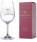 DIAMANTE Swarovski Happy Birthday Wine Glass – Single Crystal Wine Goblet with Happy Birthday Slogan and Swarovski Crystals – Gift Boxed