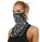 Lulupi Halstuch Multifunktionstuch Herren Damen 3D Druck Maske Tuch Face Shield Motorrad Mundschutz Schlauchschal Schals Bandana für Damen Herren