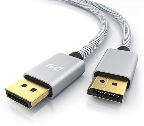 Primewire – 8k Premium DisplayPort Kabel - 2m - DP 1.4 zu DP 1.4-8k @ 60 Hz 4k @ 120 Hz – UHD II - bis zu 32,4 Gbit - zur Verbindung von Desktop-PC und Notebooks mit Monitoren und Projektoren