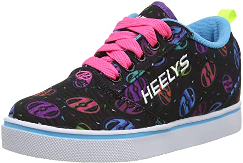 Heelys HLY-G1W-4582 Schuhe mit Rollen, Black Multi Logo, 35 EU