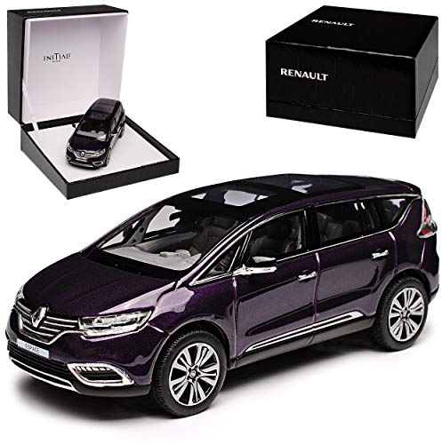 Norev Renautl Espace V Initiale Paris 2015 Amethyst Purple Violett Ab 2015 1/43 Modell Auto mit individiuellem Wunschkennzeichen