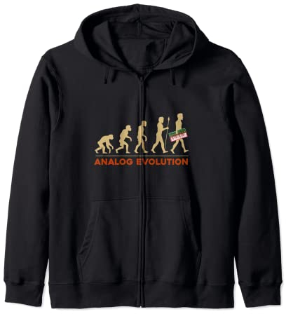 Evolution Synth Keyboard Analog Synthesizer Kapuzenjacke