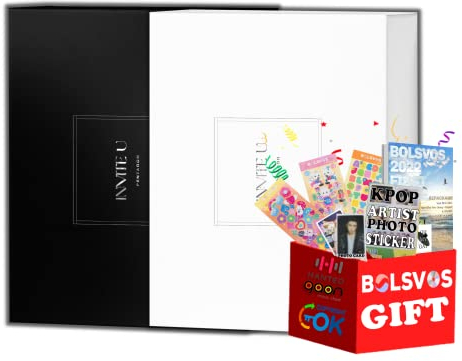 Pentagon - INVITE U [Full Set Ver.] 2 Albums+Pre Order Limited Benefits+BolsVos K-POP eBook (21p), 3EA BolsVos Stickers for Toploader, Photocards