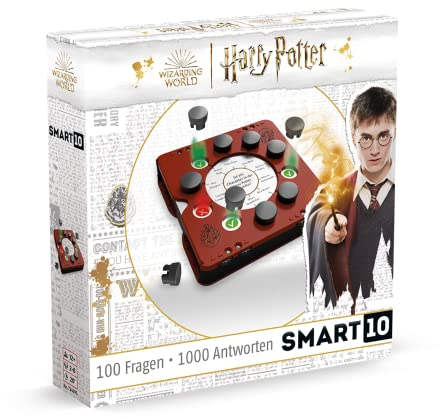 Piatnik 7246 - Smart 10 - Harry Potter /Smart Quizspiel Fans/Für Zuhause und Unterwegs / 100 Fragen / 1000 Antworten / Hogwarts
