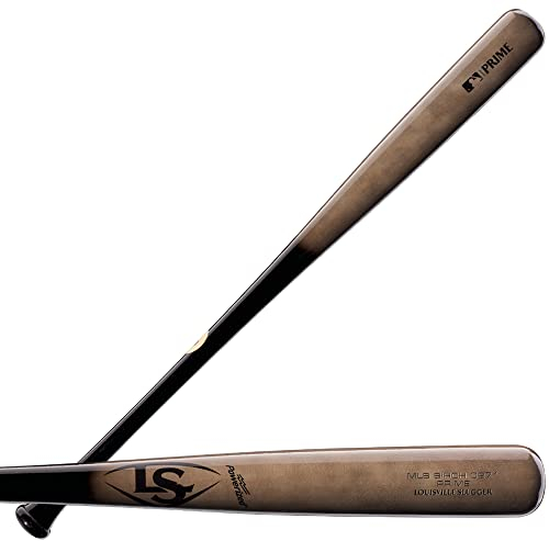 Louisville Slugger Unisex-Erwachsene MLB Prime C271 Birke 34 Baseballschläger, grau/schwarz