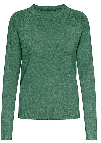 ONLY Damen Onlrica Life L/S Pullover KNT Noos, Dark Ivy/Detail:w. Melange, XS