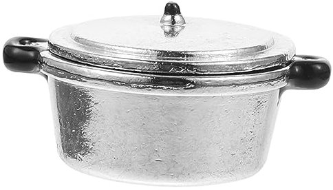 mini cauldron mini electric cooker mini accessories mini cooker rice cooker mini miniatures mini rice cooker miniture decoration education simulation pot alloy Toy decorations