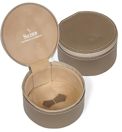 SACHER Schmuckbox Betsy nature/taupe (Leder)