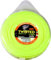 MAXPOWER 338814 Filo decespugliatore in copolimero 2.4mm 61 Metri Quadrato Ritorto, Giallo Neon
