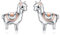 Lama Ohrringe 925Er Sterlingsilber Alpaka Ohrstecker Geschnittene Lama Tier Ohrstecker Schmuck Geschenke Für Tochter Teenager Mädchen