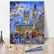 TISHIRON Malen Nach Zahlen Anime Big Ben Malen Nach Zahlen Londoner Straße Malen Nach Zahlen Erwachsene Tiere DIY Arts Craft für Home Wall Decor - 16x20 Zoll(Rahmenlos)