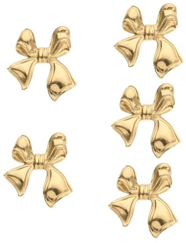 jojofuny 5St Griff aus Messing ersatzteile für gartenmöbel schubfach griff Kleiderschrankgriff cabinet pull handles Vintage Griff Schrankknöpfe Schrankgriffe kleine Knöpfe Messingknöpfe