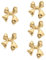 jojofuny 5St Griff aus Messing ersatzteile für gartenmöbel schubfach griff Kleiderschrankgriff cabinet pull handles Vintage Griff Schrankknöpfe Schrankgriffe kleine Knöpfe Messingknöpfe