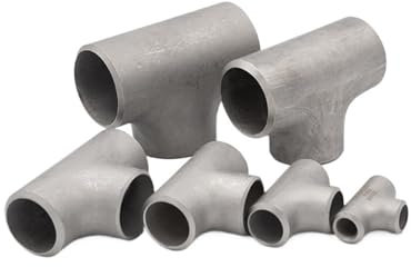 304 stainless steel welded tee equal diameter industrial pipeline seamless steel pipe stamping fitting joint RUAJOGYNVM(Tee18-2)