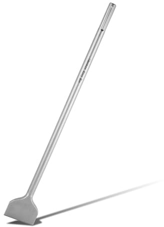 MonkeyKingBar - Burin à détartrage SDS MAX très résistant 550 x 75 mm - Mèche de marteau de démolition SDS pour brise-béton, déchiquetage de brique