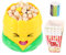 VANZACK 1set Fun Desktop Faux Popcorn Catching Game Realistic Corn Toy for Family Gatherings Parent-boy Girl and Office Relaxation Activities