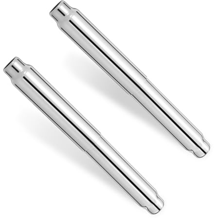 2pcs Toilet Paper Holder Roller, Stainless Steel Adjustable Toilet Tissue Roll Spring Rod Replacement Spindle Universal Fit for Bathroom Paper Stick Bar Fixture Accessories