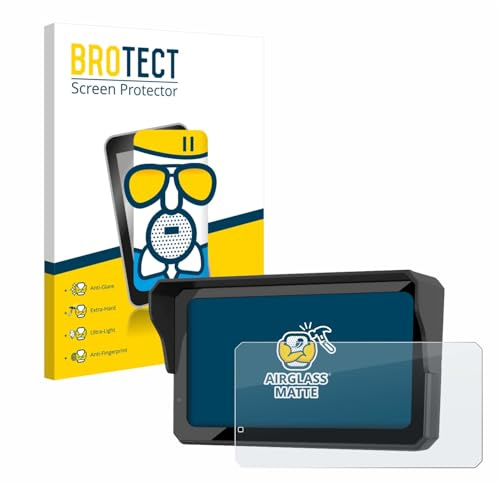 BROTECT Schutzglas für Carpuride W602BS Pro | Entspiegelnder Displayschutz Made in Germany Schutzfolie Glas Matt Anti-Reflex Kratzfest 9H Anti-Fingerprint Einfache Montage