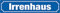 EmpirePoster Irrenhaus Blechschild 10x46 cm - Metall, Blau, LED, Verkehr, Vintage