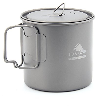 TOAKS Ultralight Titanium Cup Portable Titanium Water Mug (650ml)