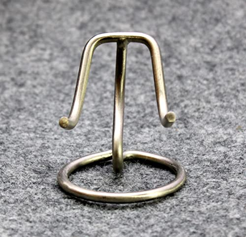 eSplanade Herzförmiger Urnenständer (silberfarben), Ständer für Herz-Andenken-Urne, Graburnen, Gedenkurnen.