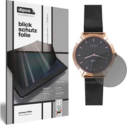 dipos Blickschutzfolie für Cleo XW Connect | Displayschutz matt mit 4-Wege Sichtschutz-Effekt, Privacy Filter, passt perfekt, kratzfest, blasenfrei, selbstklebend