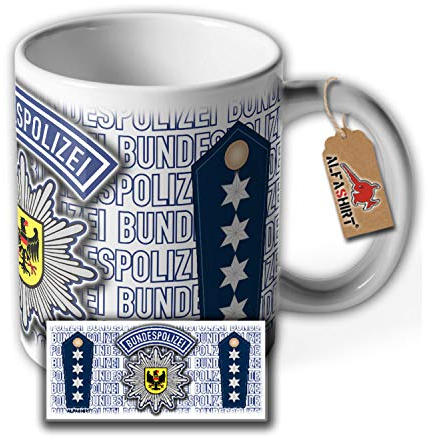 Polizeihauptkommissar A12 Bundespolizei BPOL PHK Erster EPHK Tasse #29139