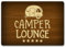 trendaffe Camper Lounge Fußmatte randlos mit Wohnwagen Motiv