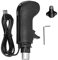 PALUMMA USB PC Schaltknauf für Thrustmaster TH8A, PC USB Schalthebel, Schaltknauf Auto, Schwarz, ABS, 100%, Paket B