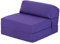 Ready Steady Bed Komfortabler Z-Fold Klappstuhl | Leichtes Futon-Sofa | Weicher, wasserabweisender Bezug | Ergonomisch gestaltete Z Bed Klappmatratze (Lila)