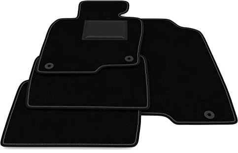 Fußmatten kompatibel mit Mazda CX-5 2017-2022 ohne Dekor, maßgeschneiderte Automatten Set, Teppich Teppich, Autoteppich