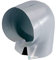 90 Grad PVC Bogen schwerentflammbar hellgrau (90°-35/30 = D 95mm)