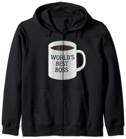 World's Best Boss Tasse à café humoristique avec inscription « Proud Boss » Sweat à Capuche