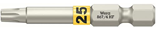 Wera - 05060509001 - Bit with Holding Function, 867/4 TORX® HF, TX 25 x 50 mm
