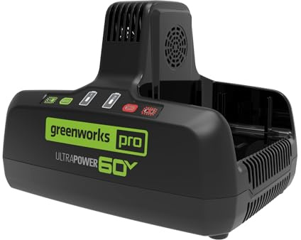Greenworks Pro 60V 10A Dual Port Rapid Charger