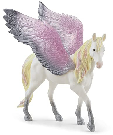 Schleich BAYALA | Sunrise Pegasus 70720 | ab 5 Jahren | 4 x 13 x 13 cm | detaillierte Figur mit transparenten Flügeln | Geschenk für Mädchen & Jungen | magische Sammelfigur & Deko
