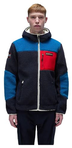 NAPAPIJRI - Felpa Uomo Yupik in Pile - Taglia XL