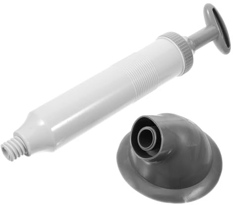 VOSAREA Vacuum Toilet Plunger Heavy Duty Suction Scraper for Bathroom Multifunction Cleaner for Sewer Toilet Unclogger Tool