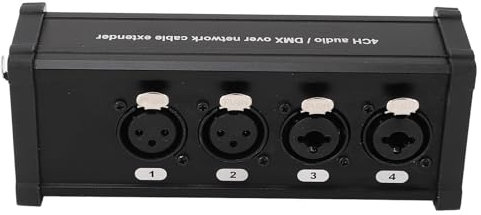 4 Channel XLR Sound Transmitter with Ground Isolation, Unique Anti-Interference Technology, for Live Stage, Recording Studio and Home Sound System