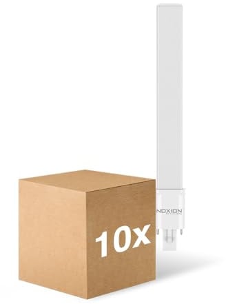 Noxion Mehrfachpackung 10x Lucent PL-S LED 6W - 830 Warmweiß | 2-Pins - Ersatz Für 11W