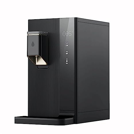 LEPREM Distributeur d'eau Chaude instantané à Osmose Inverse de Bureau à Installation Gratuite(Zwart)