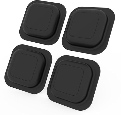 Adhesive Mount Case for Tile Mate (2024) 2022 Tracker with Sticker, 4-Pack