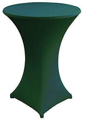 Babat Stehtischhusse Stretch in Farbe jägergrün und Durchmesser 60-65 für Bistrotisch/Stehtisch