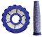 Kit filtro pre motore e post motore per Dyson DC40 e UP22 lavabile in aspirapolvere
