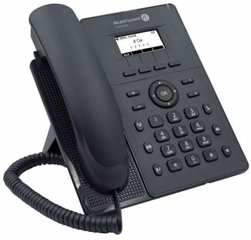 Alcatel-Lucent Enterprise H2P Halo Sip Schnurgebundenes Telefon, VoIP Poe, Anrufbeantworter (Deutsche Version/Spreche), Freispr